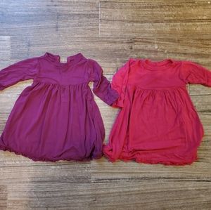 Kickee Pants baby girl swing dresses  6 months